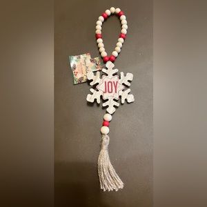 Christmas Joy wooden small garland